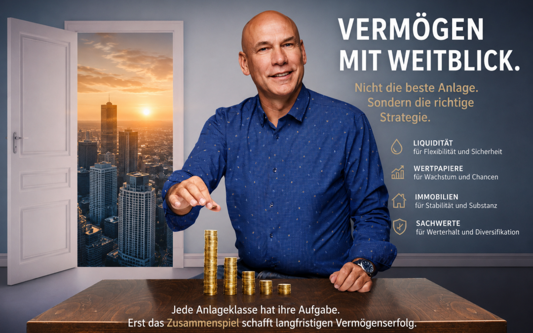Warum die Vermögensstruktur wichtiger ist als die Suche nach der besten Geldanlage
